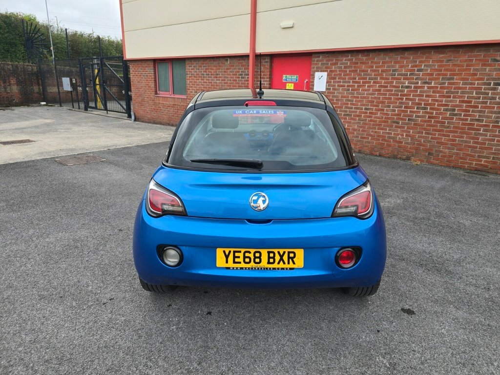 Vauxhall Adam 1.2L Energised YE68BXR Blue #4