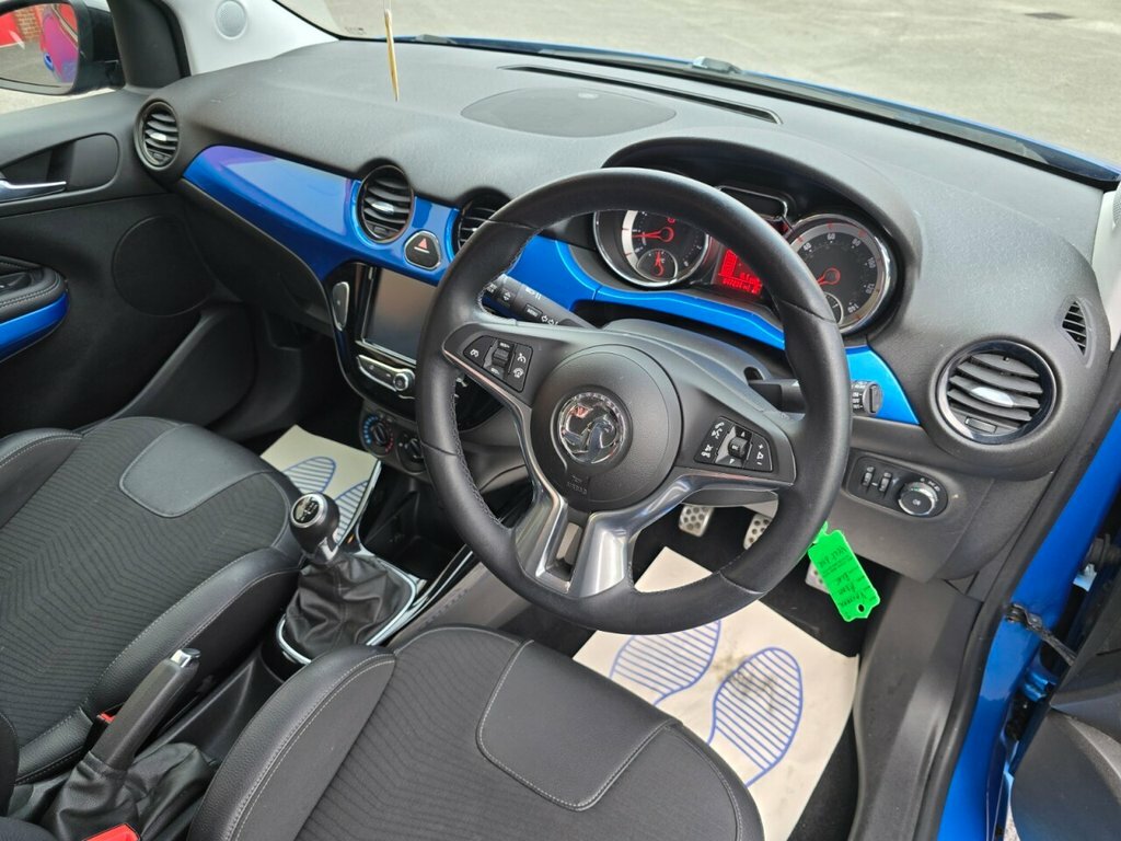 Vauxhall Adam 1.2L Energised YE68BXR Blue #2