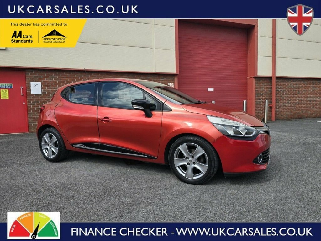 Renault Clio 1.5L Dynamique Medianav Red