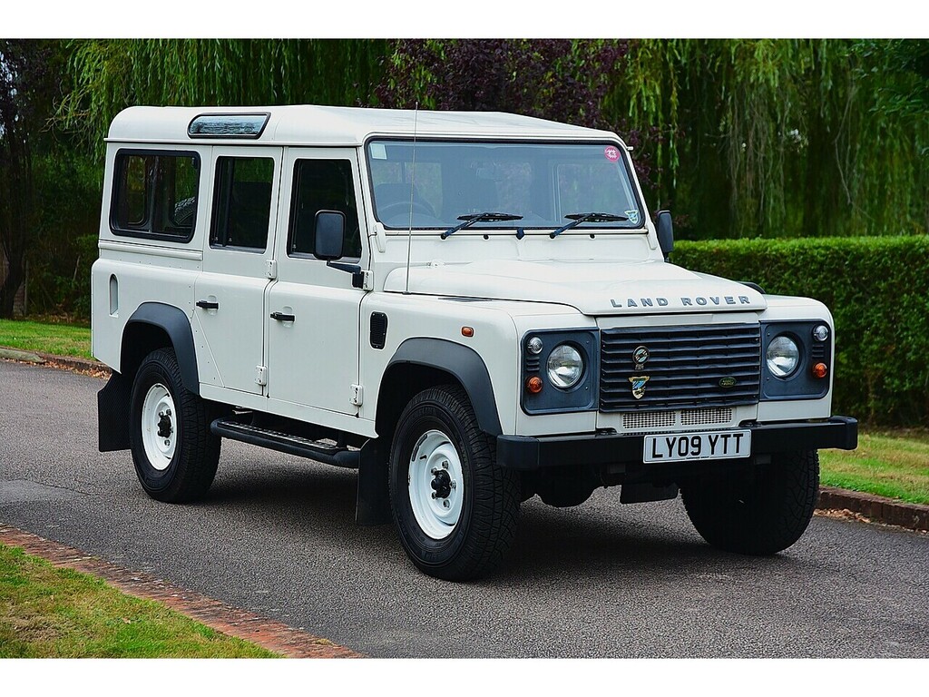 Land Rover Defender 110 110 County Station Wagon White