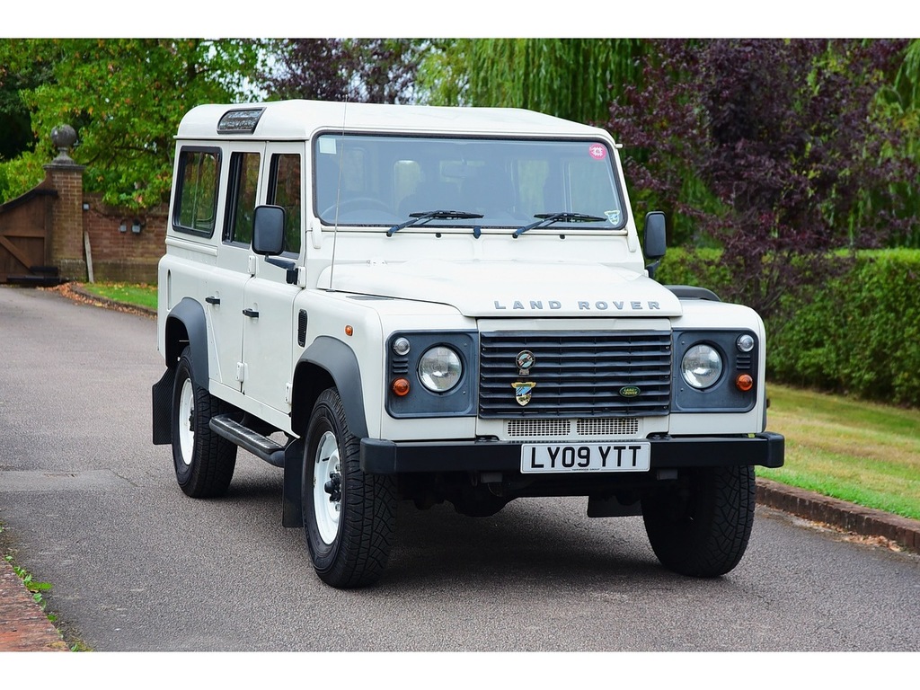 Land Rover Defender 110 110 County Station Wagon White #4