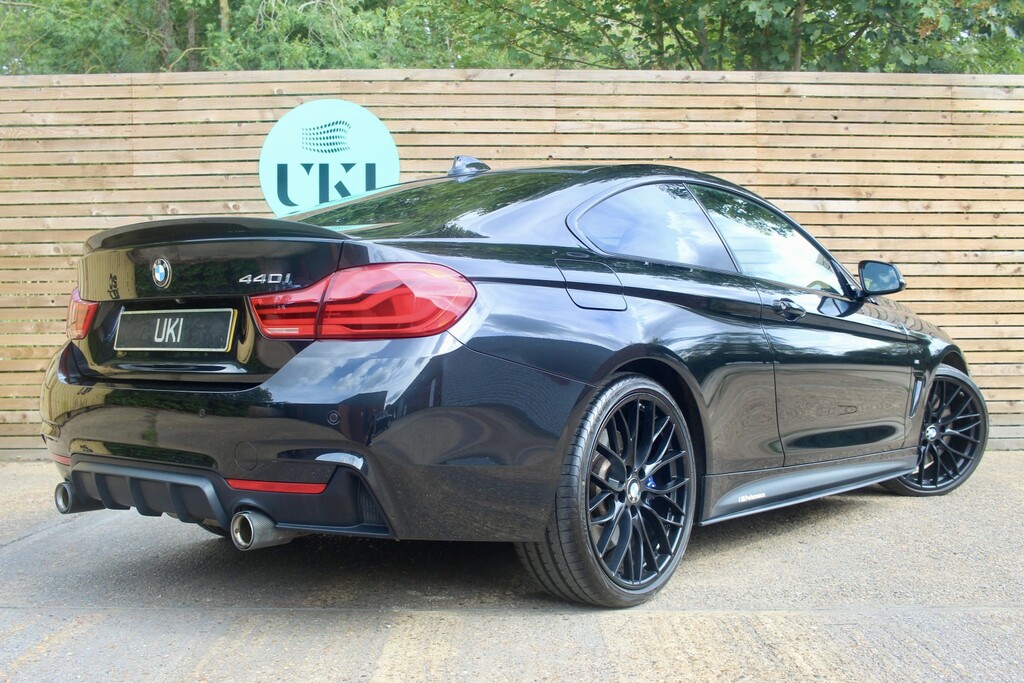 BMW 4 Series Gran Coupe 3.0 440I M Sport Coupe Black #2