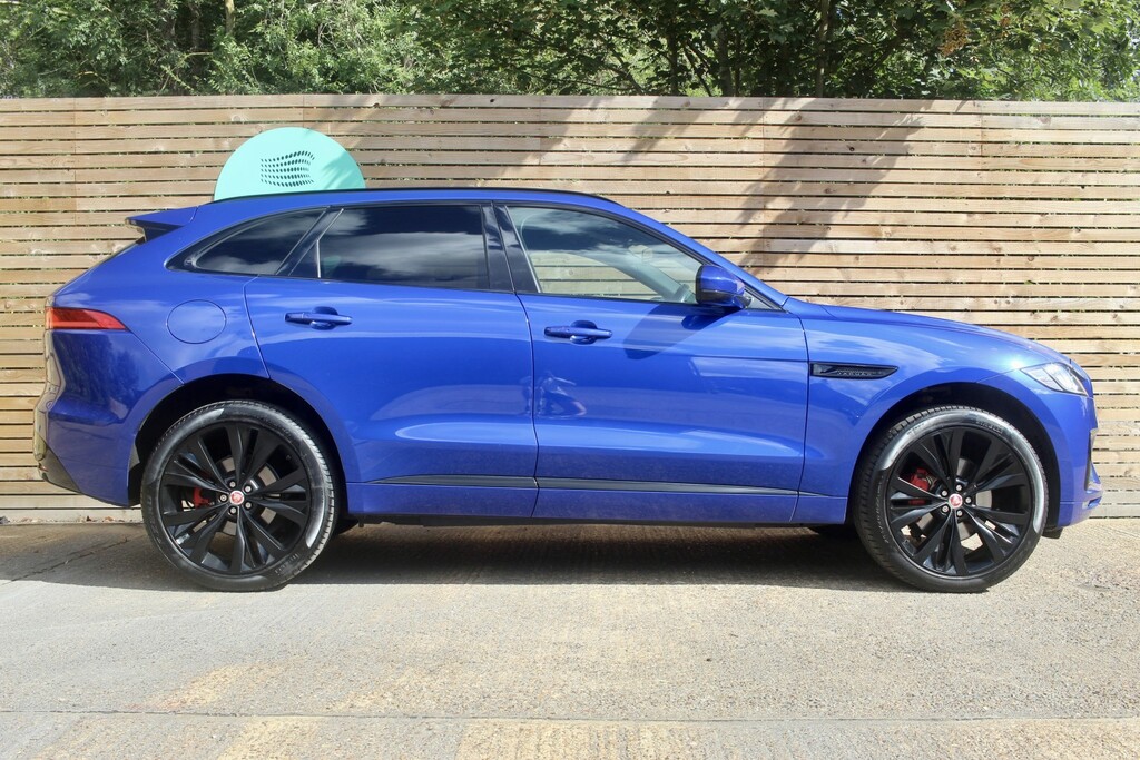 Jaguar F-Pace 3.0 V6 S Blue #5