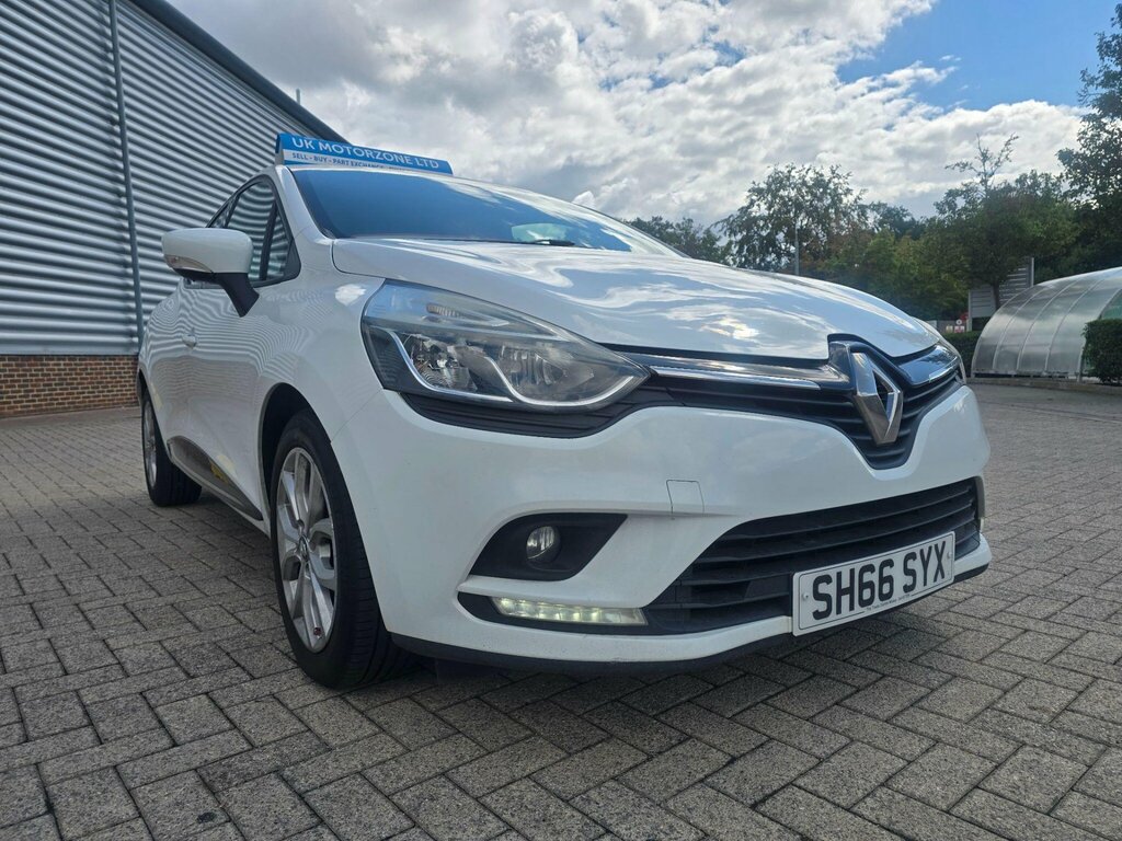 Renault Clio 1.2 16V Dynamique Nav Euro 6 White