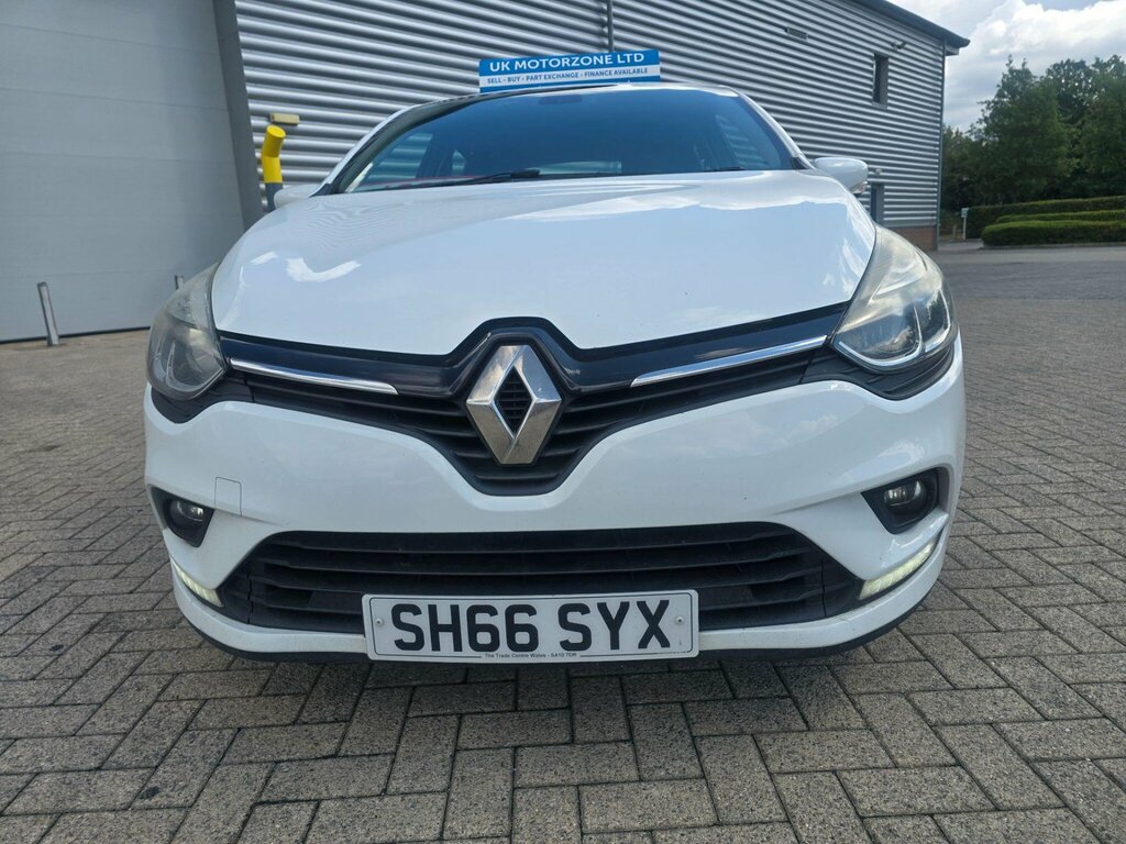 Renault Clio 1.2 16V Dynamique Nav Euro 6 SH66SYX White #2