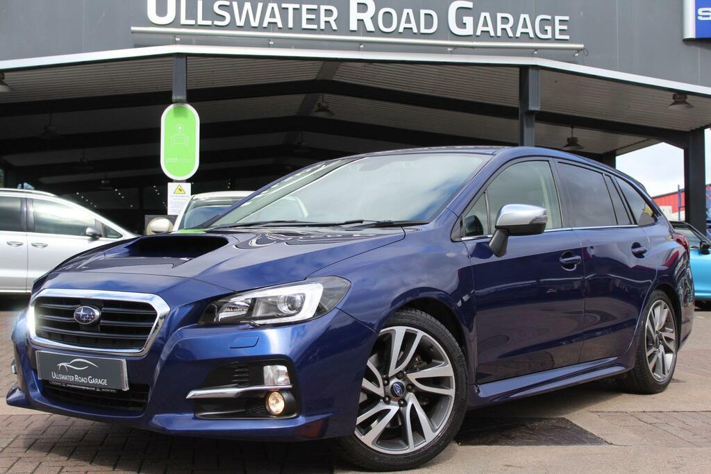 Subaru Levorg Estate Blue #3