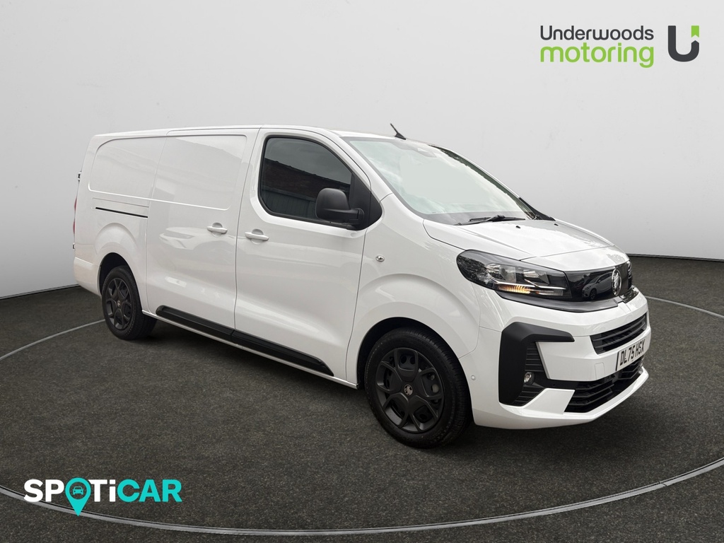 Vauxhall Vivaro 1.5 Turbo D Pro XL Panel Van 6Dr Lwb White