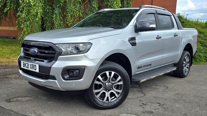 Ford Ranger 2.0 Ecoblue Wildtrak Pickup Silver