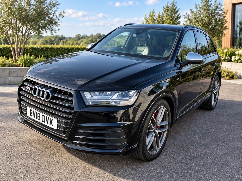 Audi SQ7 4.0 Tdi V8 430Hp 7 Seat 10K Of Extras Black