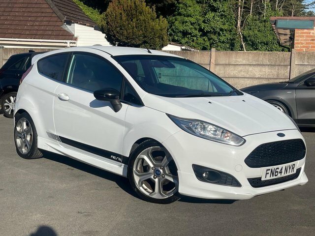 Ford Fiesta 1.0T Ecoboost Titanium X Hatchback Powe White #3