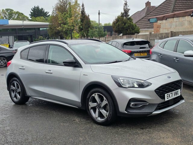 Ford Focus 1.0T Ecoboost Active Hatchback Eur EK71VWX Silver #2