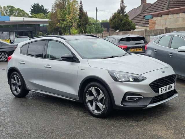 Ford Focus 1.0T Ecoboost Active Hatchback Eur EK71VWX Silver #3