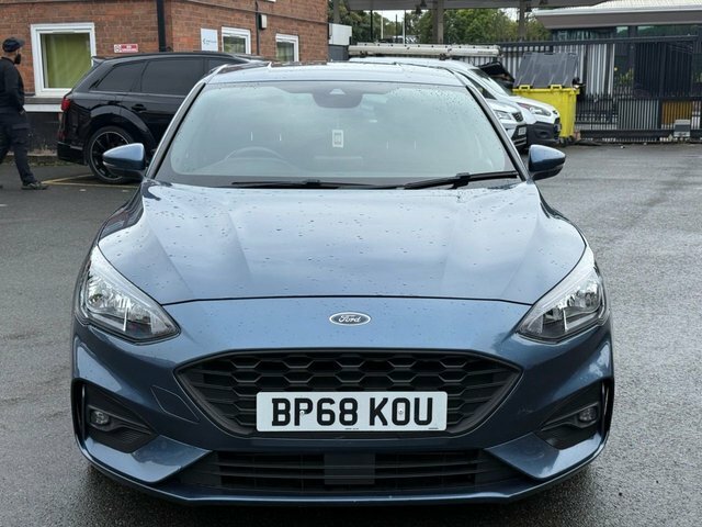 Ford Focus 1.0T Ecoboost St-line Hatchback Eu BP68KOU Blue #4