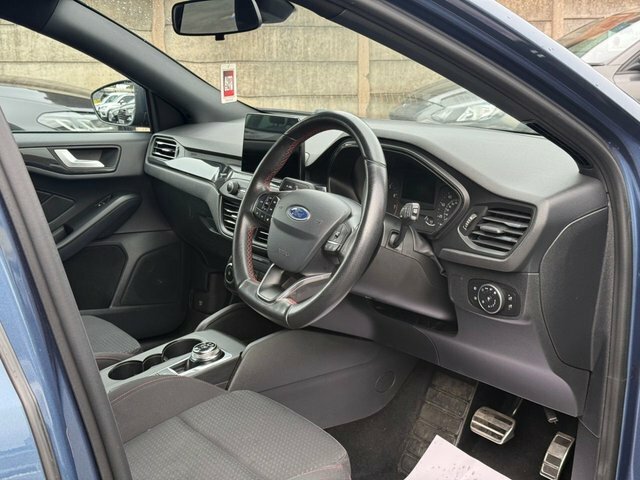Ford Focus 1.0T Ecoboost St-line Hatchback Eu BP68KOU Blue #2