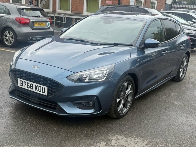 Ford Focus 1.0T Ecoboost St-line Hatchback Eu BP68KOU Blue #6