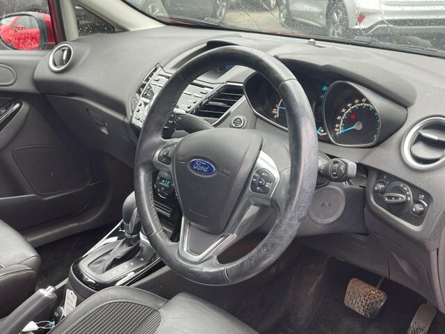 Ford Fiesta 1.0T Ecoboost Titanium X Hatchback Powe Red