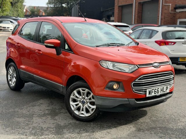 Ford Ecosport 1.0T Ecoboost Zetec Suv 2Wd Euro Red