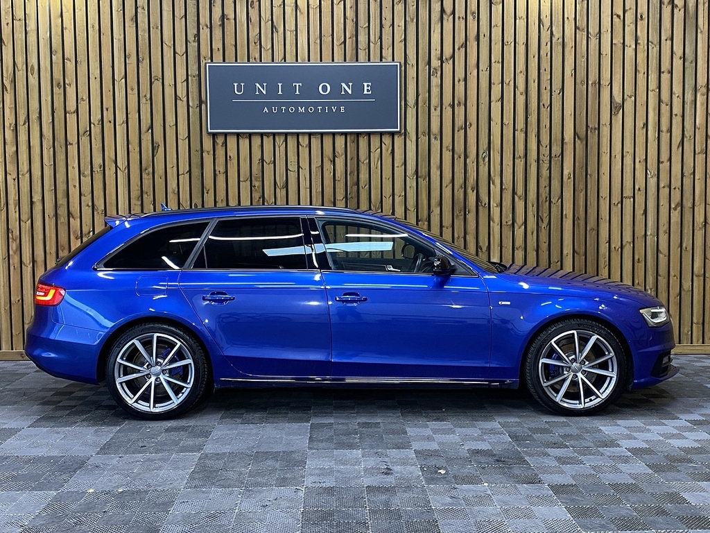Audi A4 Avant Tdi Black Edition Blue #2