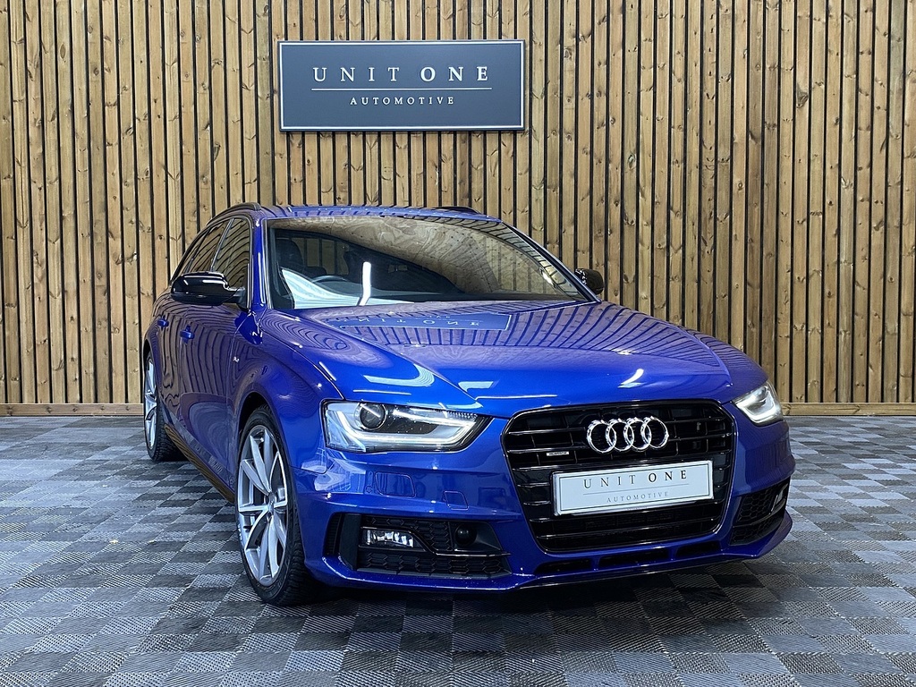 Audi A4 Avant Tdi Black Edition Blue