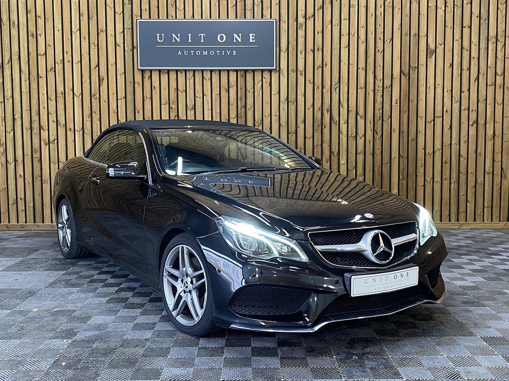 Mercedes-Benz E Class E220 Bluetec Amg Line Black
