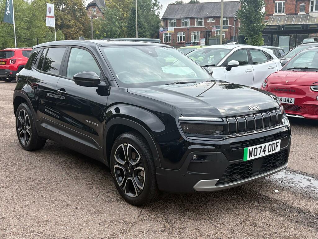 Jeep Avenger 54Kwh E-summit Black