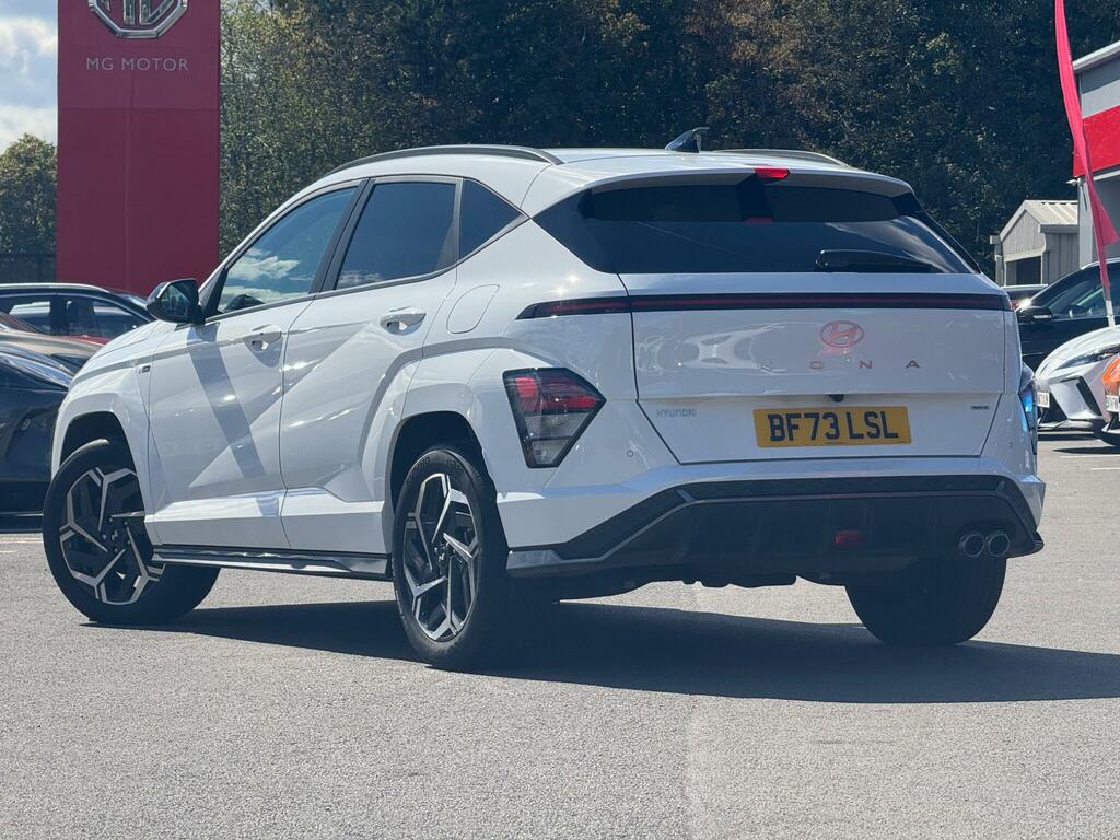 Hyundai Kona 1.6 H-gdi N Line Dct Euro 6 Ss White #2