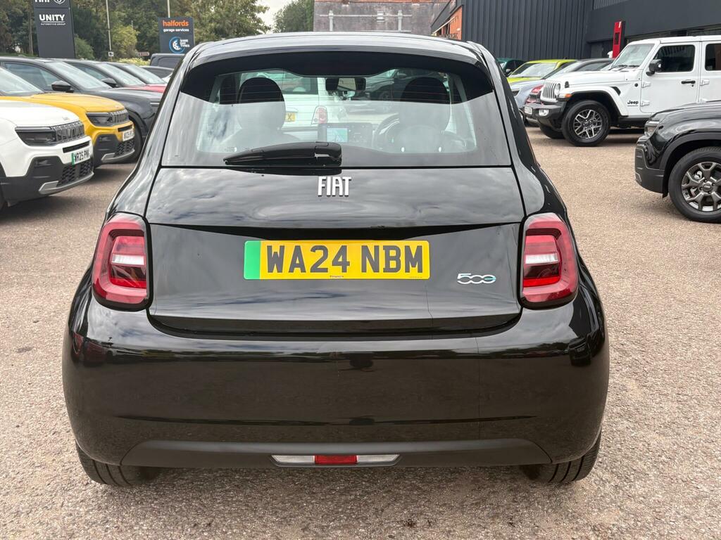 Fiat 500E 42Kwh Auto 3dr Black #6