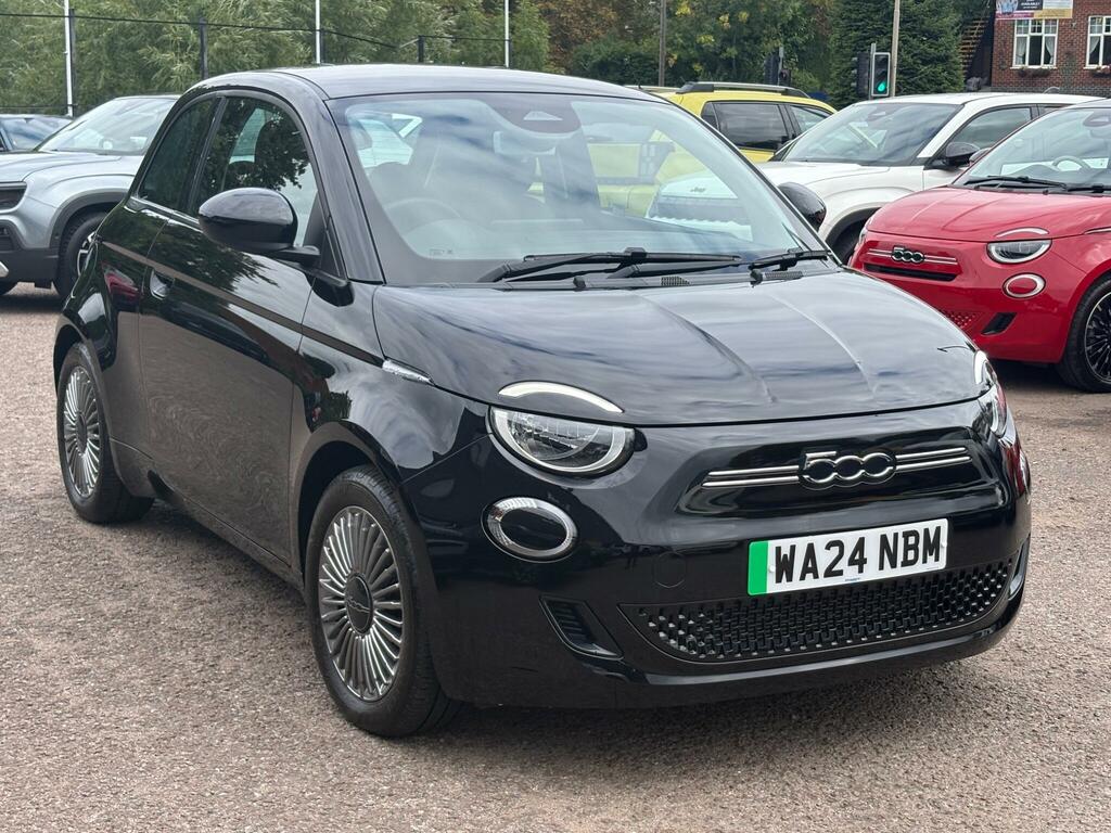 Fiat 500E 42Kwh Auto 3dr Black