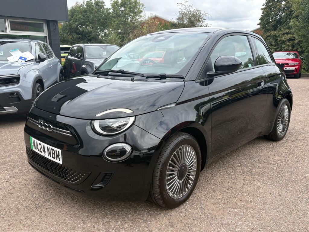 Fiat 500E 42Kwh Auto 3dr Black #3