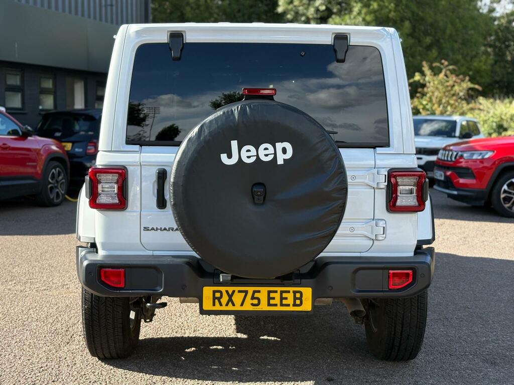Jeep Wrangler 2.0 Gme Sahara 4Wd Euro 6 Ss White #5