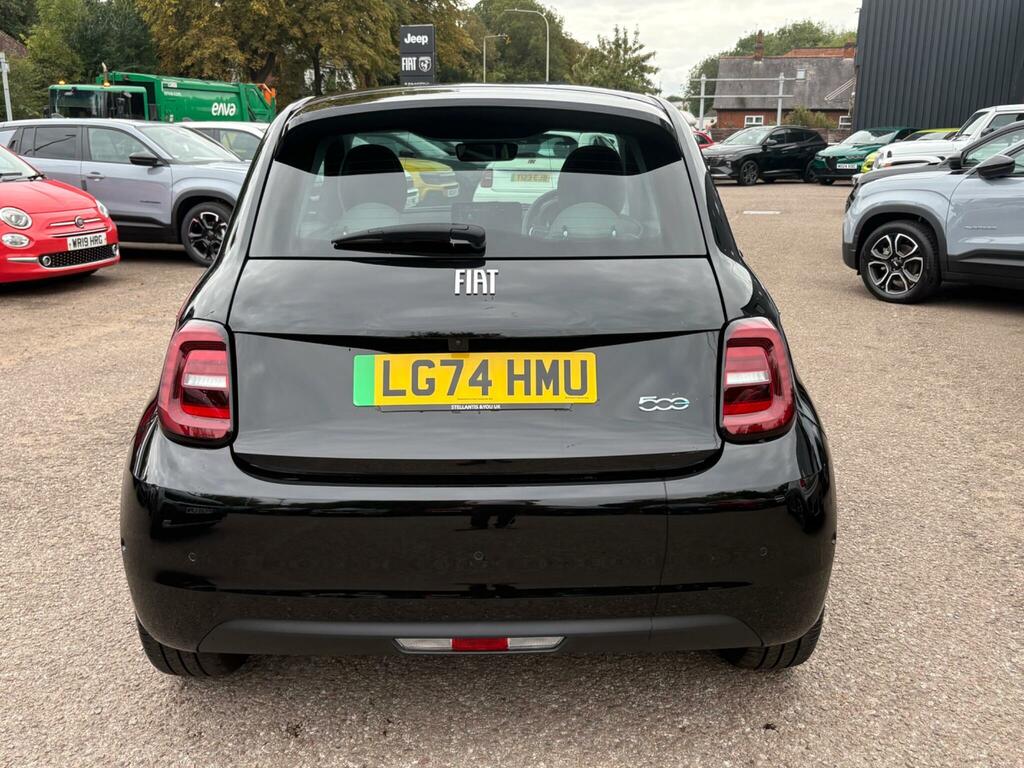 Fiat 500E 42Kwh La Prima Hatchback 118 Ps Black #6