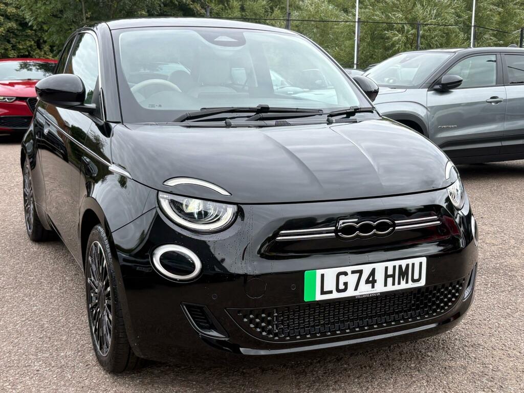 Fiat 500E 42Kwh La Prima Hatchback 118 Ps Black #5