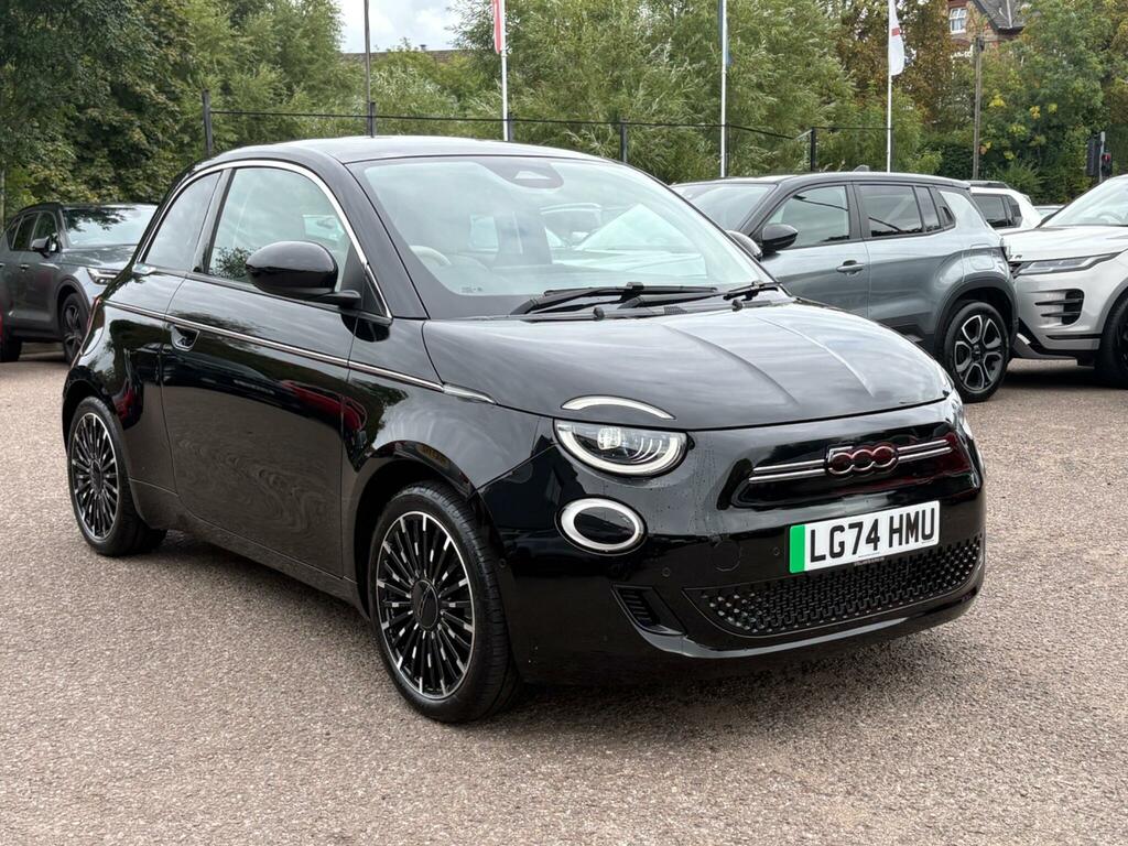 Fiat 500E 42Kwh La Prima Hatchback 118 Ps Black