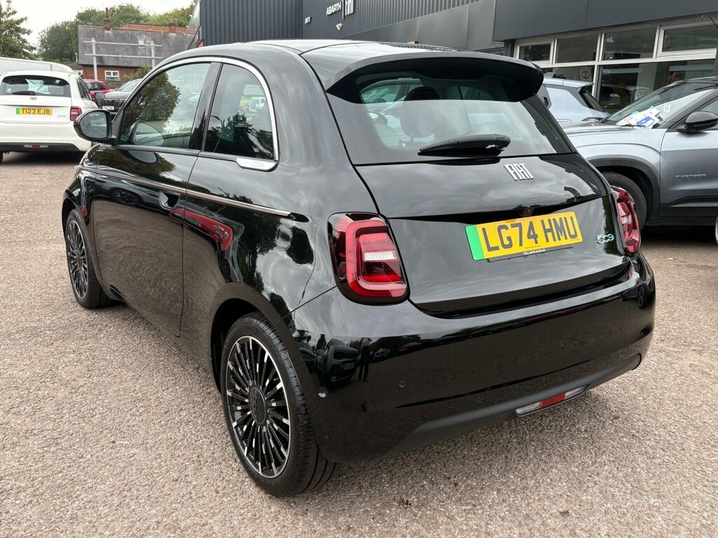 Fiat 500E 42Kwh La Prima Hatchback 118 Ps Black #4