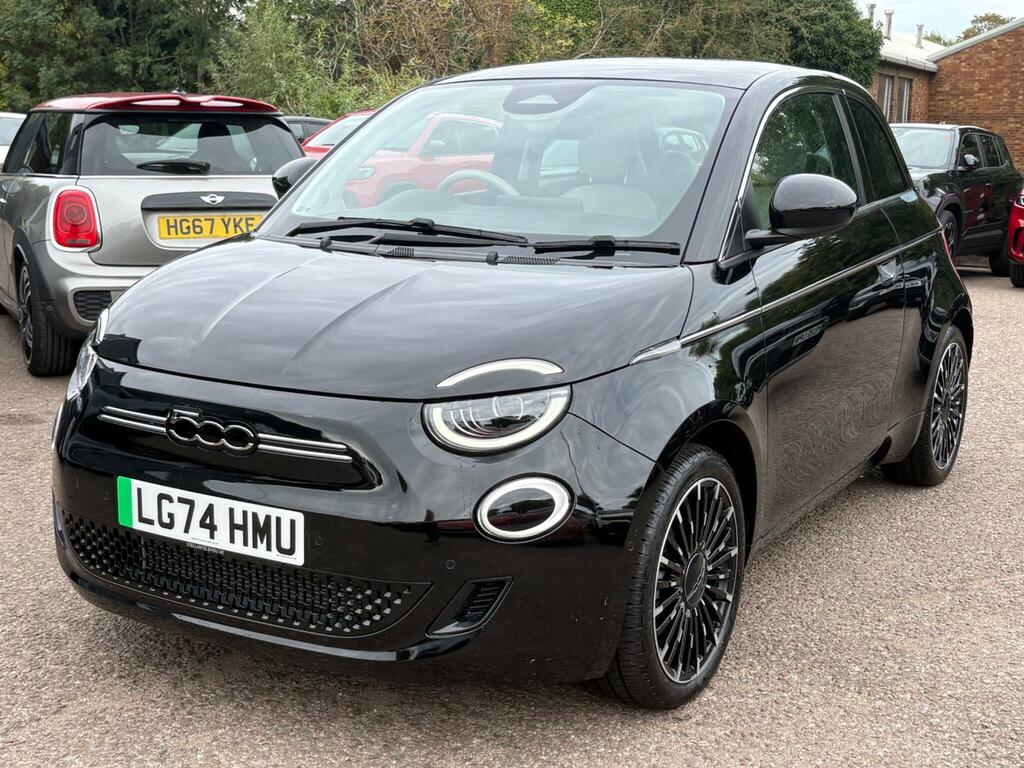 Fiat 500E 42Kwh La Prima Hatchback 118 Ps Black #3
