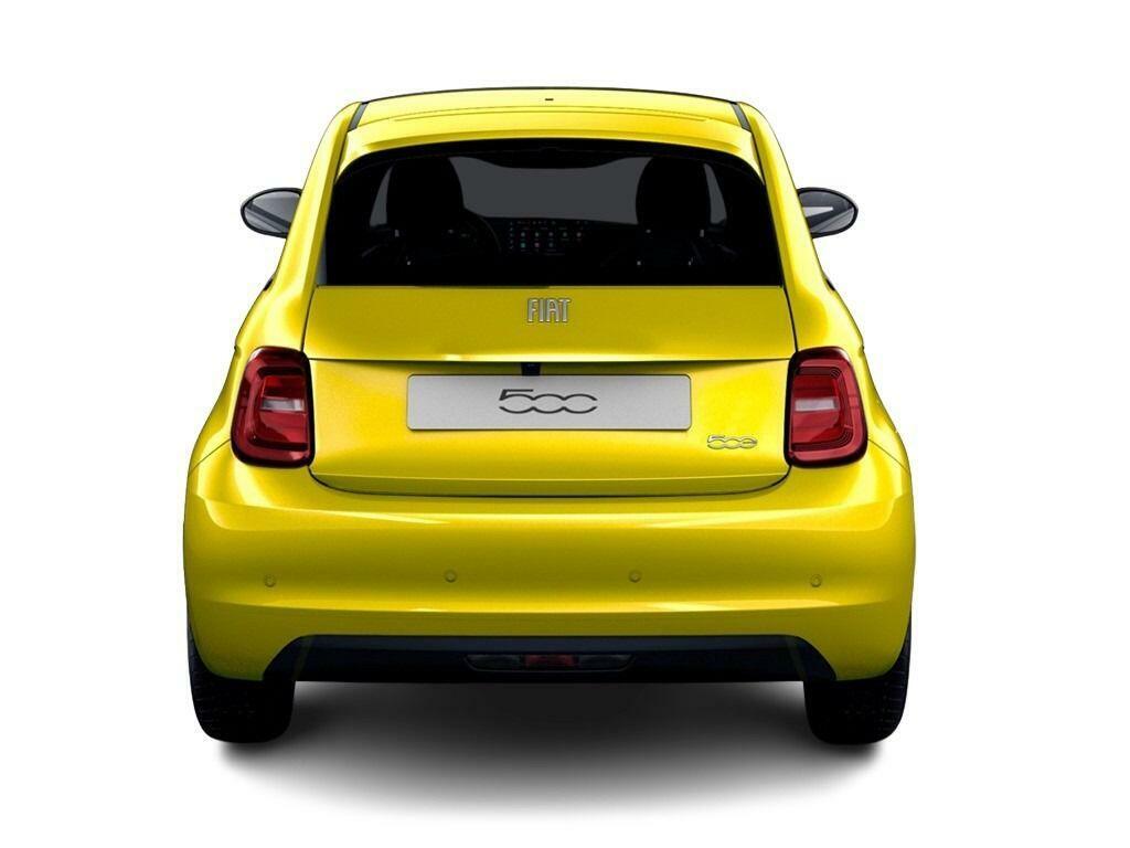 Fiat 500E 42Kwh La Prima Yellow #4
