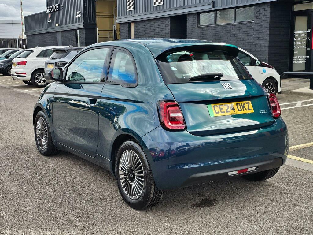 Fiat 500E 42Kwh Auto 3dr Green #4