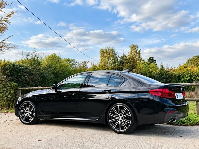 BMW 5 Series 520D M Sport Black #14