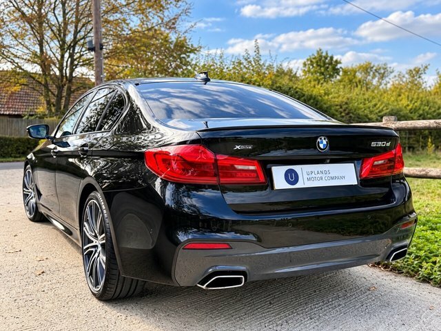 BMW 5 Series 520D M Sport Black #12