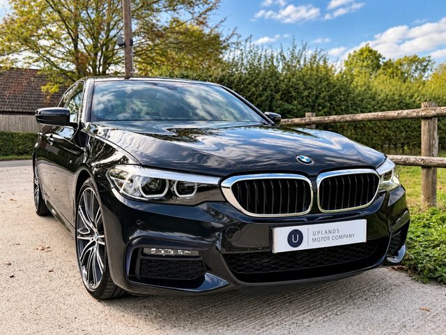BMW 5 Series 530D M Sport Saloon Black #5