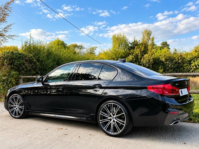 BMW 5 Series 520D M Sport Black #10
