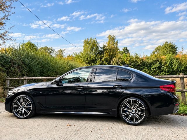 BMW 5 Series 520D M Sport Black #11