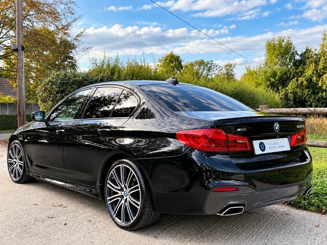 BMW 5 Series 520D M Sport Black #8