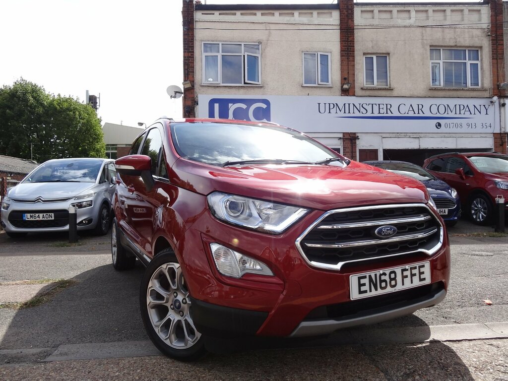 Ford Ecosport 1.5 Ecoblue Titanium Suv Euro 6 Red