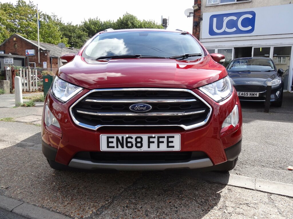 Ford Ecosport 1.5 Ecoblue Titanium Suv Euro 6 Red #4