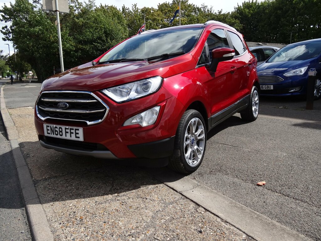Ford Ecosport 1.5 Ecoblue Titanium Suv Euro 6 Red #5