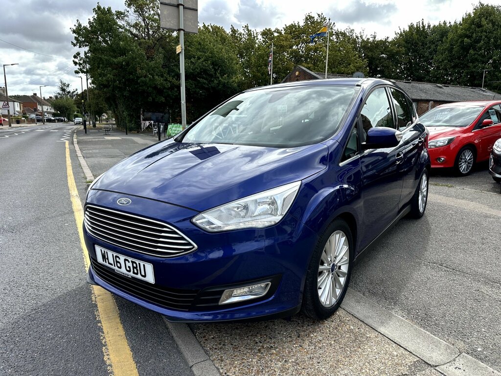 Ford C-Max 1.0T Ecoboost Titanium Mpv Euro Blue #3