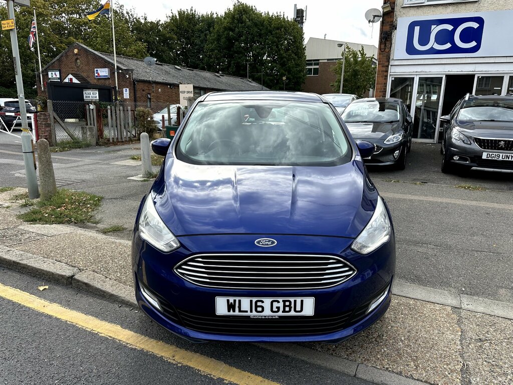 Ford C-Max 1.0T Ecoboost Titanium Mpv Euro Blue #2