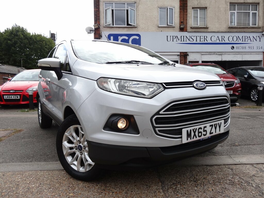 Ford Ecosport 1.5 Zetec Suv 2Wd Euro 5 112 Ps Silver
