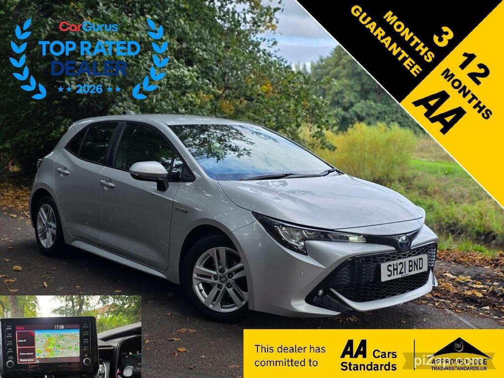 Toyota Corolla 1.8 Vvt-h Icon Tech Cvt Euro 6 S S Silver